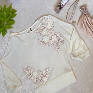 Anthropologie Akemi + Kin Floral Top